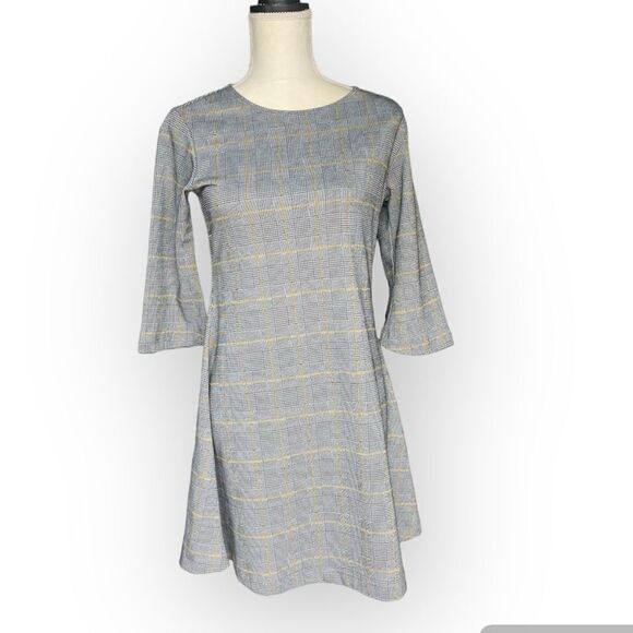 Bryn Walker Irys Carnaby Fit and Flare Shift Plaid Dress size xs - Picture 2 of 7